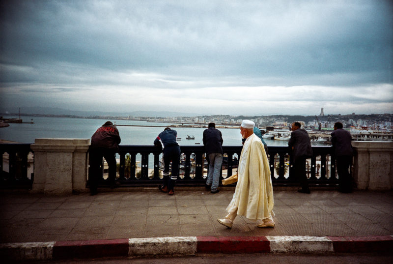 Looking towards the horizon, the young Algerians dream of a European eldorado.